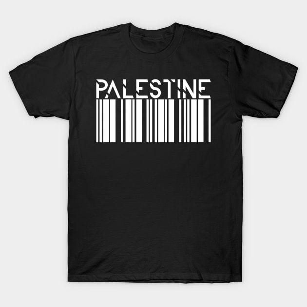 Palestine - The Bar Code Say To Free Palestinian From Israel T-Shirt by mangobanana